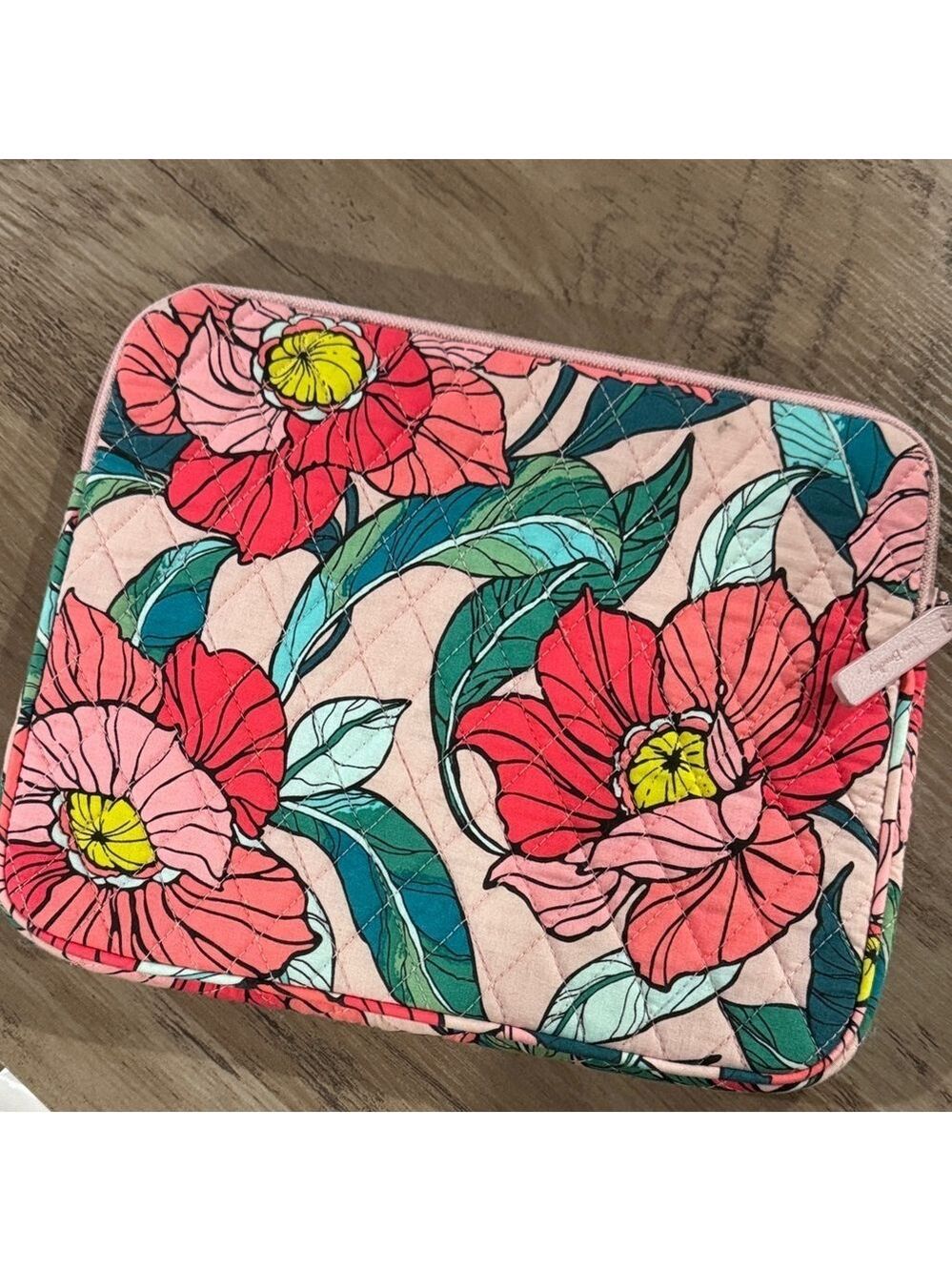 Vera Bradley Quilted Floral Laptop Sleeve